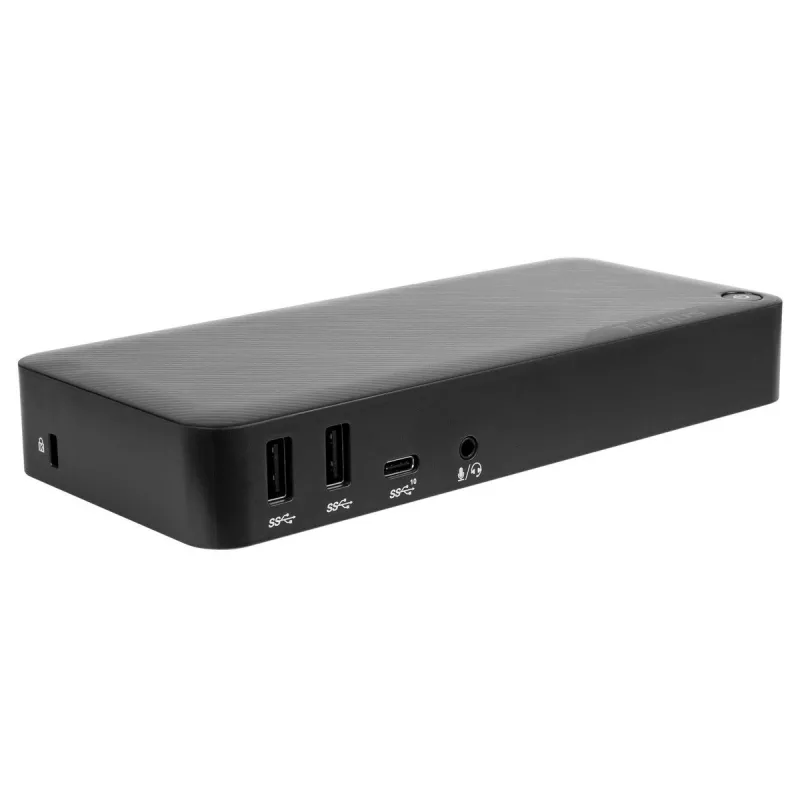 Targus DOCK430EUZ Dock para portátil/Replicador de puertos Cableado Negro