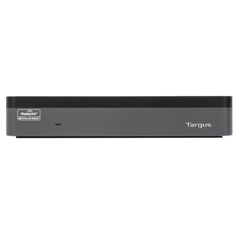 Targus DOCK570EUZ Estación de acoplamiento/Replicador de puertos para portátil Cableado Negro