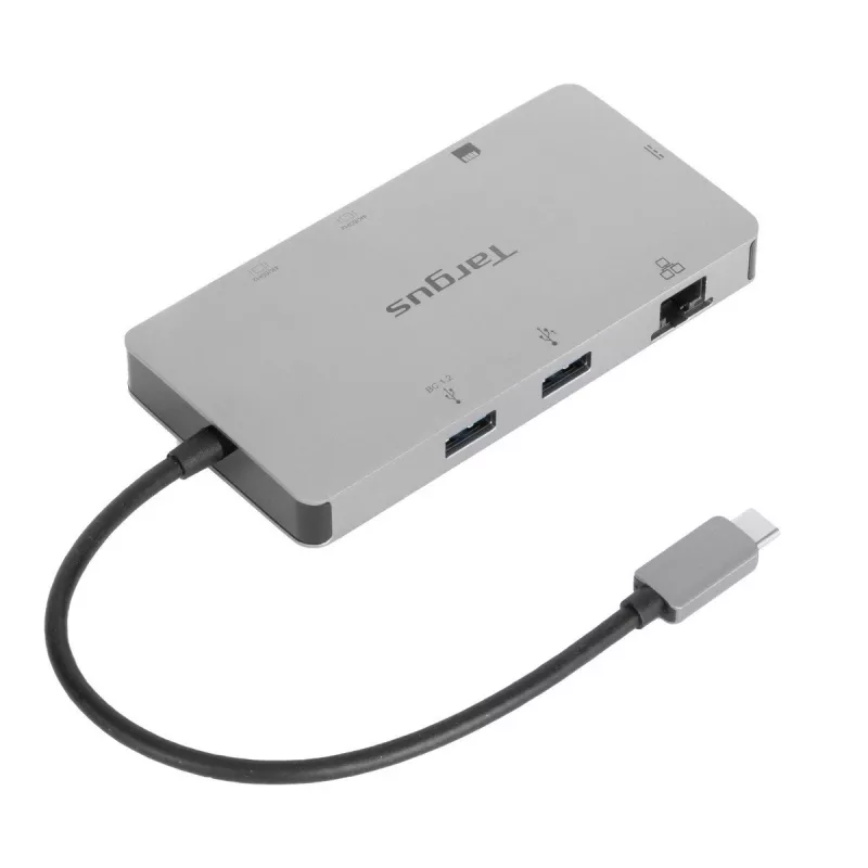 Targus DOCK423EU Estación de acoplamiento/Replicador de puertos para portátil Cableado USB 3.2 Gen 1 (3.1 Gen 1) Type-C Plateado