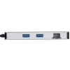 Targus DOCK423EU Estación de acoplamiento/Replicador de puertos para portátil Cableado USB 3.2 Gen 1 (3.1 Gen 1) Type-C Plateado