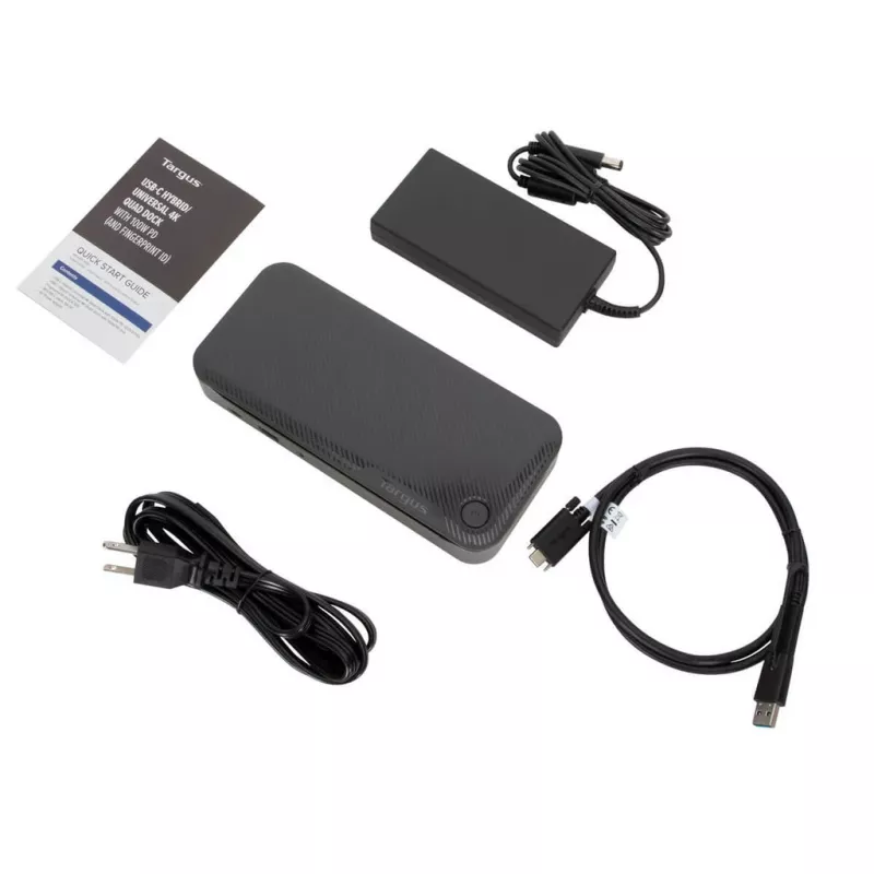 Targus DOCK710EUZ Dock para portátil / Replicador de puertos USB 3.2 Gen 2 (3.1 Gen 2) Type-C Negro