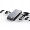 Targus HDTB4D-EUZ Estación de acoplamiento/Replicador de puertos para portátil Thunderbolt 4 Gris