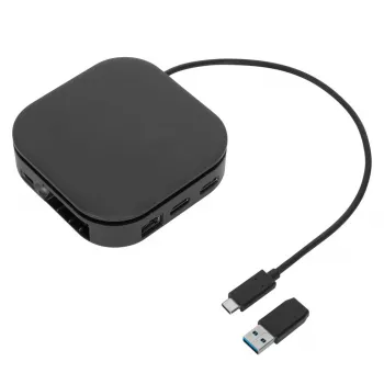 Targus DOCK116GLZ Estación de acoplamiento/Replicador de puertos para portátil Cableado USB 3.2 Gen 2 (3.1 Gen 2) Type-C Negro
