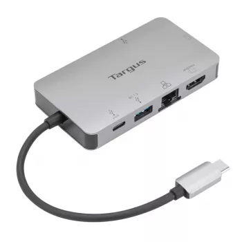 Estación de acoplamiento Targus DOCK419 Cableado USB 3.2 Gen 1 Type-C Gris
