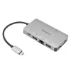 Estación de acoplamiento Targus DOCK419 Cableado USB 3.2 Gen 1 Type-C Gris