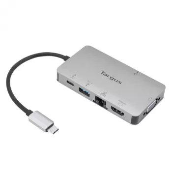 Estación de acoplamiento Targus DOCK419 Cableado USB 3.2 Gen 1 Type-C Gris