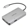 Estación de acoplamiento Targus DOCK419 Cableado USB 3.2 Gen 1 Type-C Gris