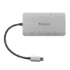 Estación de acoplamiento Targus DOCK419 Cableado USB 3.2 Gen 1 Type-C Gris