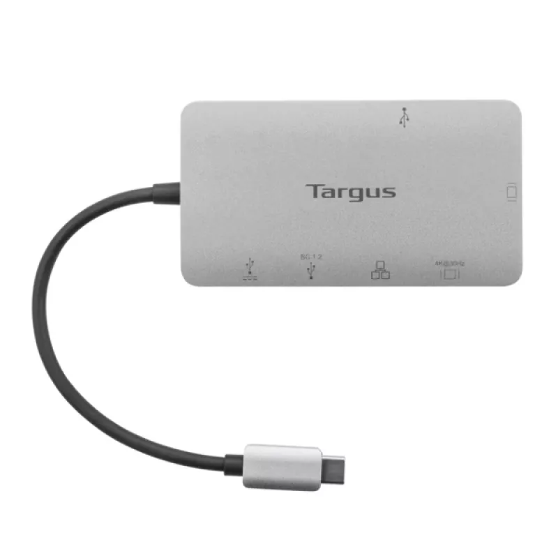 Estación de acoplamiento Targus DOCK419 Cableado USB 3.2 Gen 1 Type-C Gris