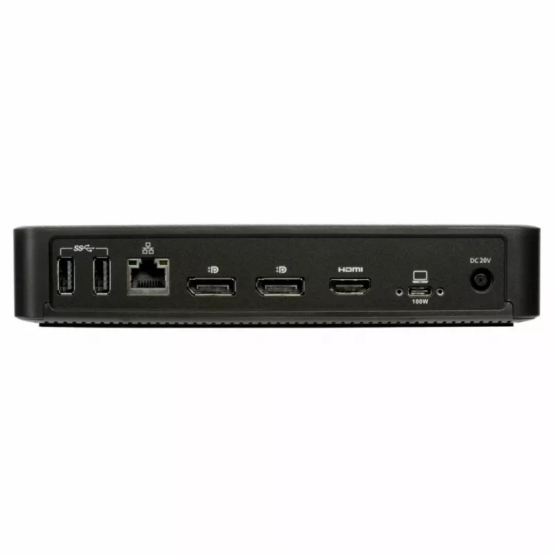 Targus DOCK460EUZ Estación de acoplamiento/Replicador de puertos para portátil Cableado USB4 Negro