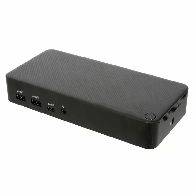 Targus DOCK460EUZ Estación de acoplamiento/Replicador de puertos para portátil Cableado USB4 Negro