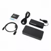 Targus DOCK460EUZ Estación de acoplamiento/Replicador de puertos para portátil Cableado USB4 Negro
