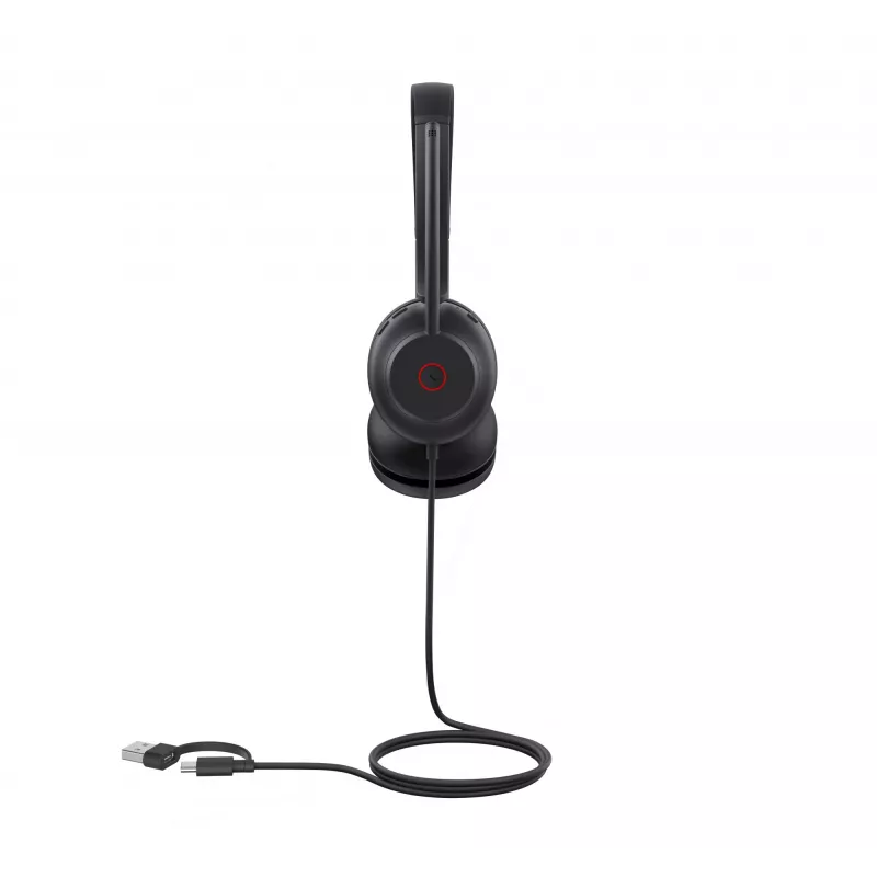 Yealink UH35 Dual UC Auricular USB-C/A, Cableado, 20 - 20000 Hz, Llamadas/Música, 139,5 g, Auricular, Negro