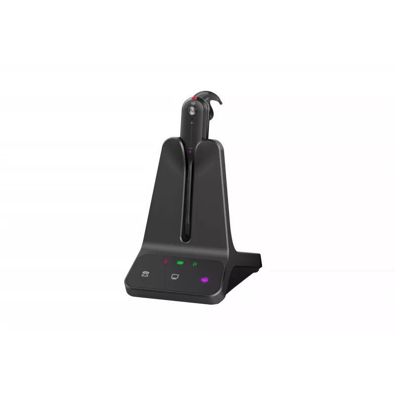 Yealink WH63 E2 Teams Auricular, Inalámbrico, Llamadas/Música, 16 g, Auricular, Negro