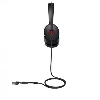 Yealink UH48 Dual Teams Auricular USB-C/A, cableado, Llamadas/Música, 20–20000 Hz, 169 g, Auricular, Negro