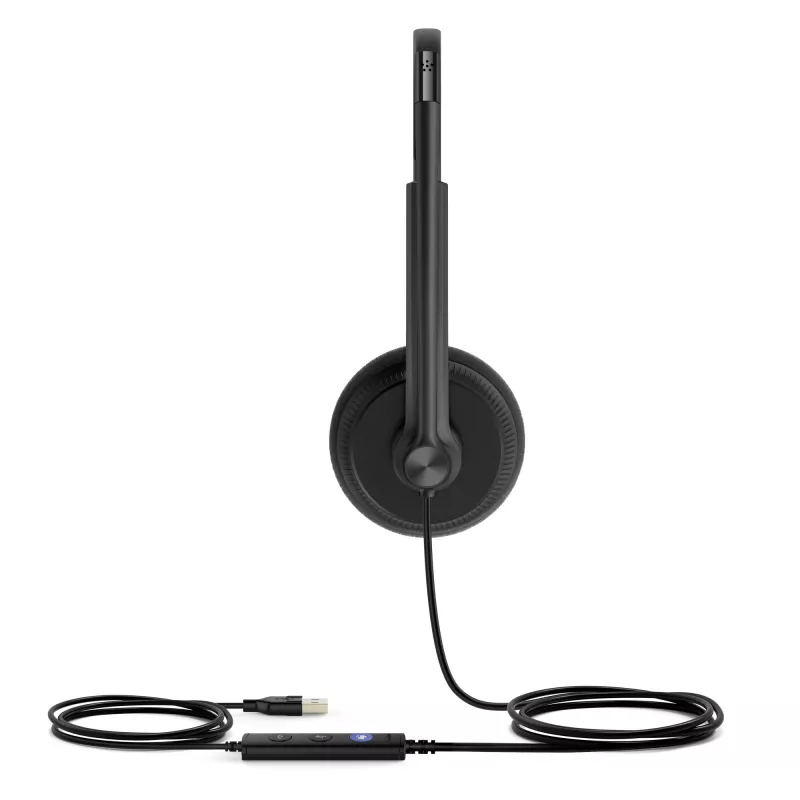 Yealink UH34 Lite Dual Teams Auricular, Cableado, 20 - 20000 Hz, Oficina/Call center, 110 g, Auricular, Negro