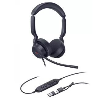 Yealink UH44 Dual UC auricular USB-C/A