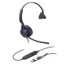 Yealink UH44 Mono Teams auricular USB-C/A, con cable, 20 - 20000 Hz, oficina/call center, 127 g, auricular, negro
