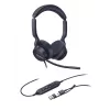 Yealink UH46 Dual Teams auricular USB-C/A, con cable, 20 - 20000 Hz, oficina/call center, 166 g, auricular, negro