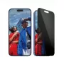 PanzerGlass® protector de pantalla con privacidad iPhone 16 Plus | 15 Plus | Ultra-Wide Fit con EasyAligner