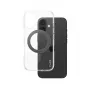 PanzerGlass CARE™ by ® funda transparente con soporte negro y MagSafe iPhone 16
