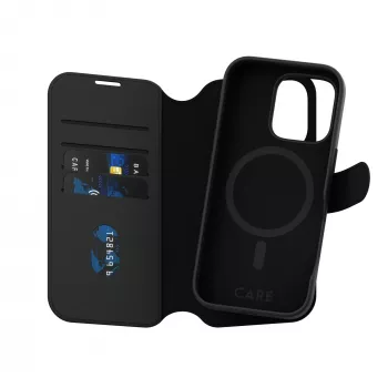 PanzerGlass CARE™ by ® Tango funda cartera 2 en 1 con MagSafe iPhone 16 Pro