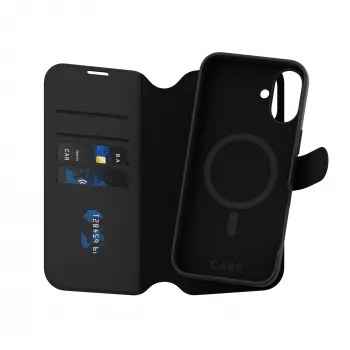 PanzerGlass CARE™ by ® Tango funda cartera 2 en 1 con MagSafe iPhone 16 Plus