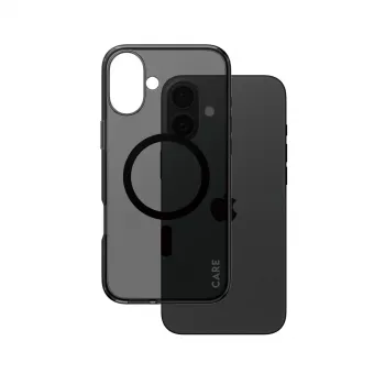 PanzerGlass CARE™ by ® Urban Combat funda Smokey con MagSafe negro iPhone 16 Plus