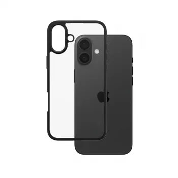 PanzerGlass CARE™ by ® Urban Combat funda transparente con marco negro iPhone 16 Plus