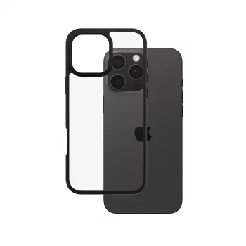 PanzerGlass CARE™ by ® Urban Combat funda transparente con marco negro iPhone 16 Pro Max