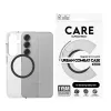 PanzerGlass CARE™ by ® Urban Combat funda transparente con negro compatible con Qi Samsung Galaxy S25