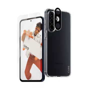 PanzerGlass ® | CARE by ® Flagship pack 3 en 1 Samsung Galaxy A56 5G