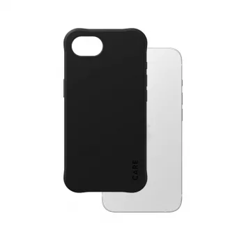 PanzerGlass CARE™ by ® Samba funda negra compatible con Qi iPhone 17e | 16e
