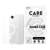 PanzerGlass CARE™ by ® Samba funda transparente con blanco compatible con Qi iPhone 17e | 16e