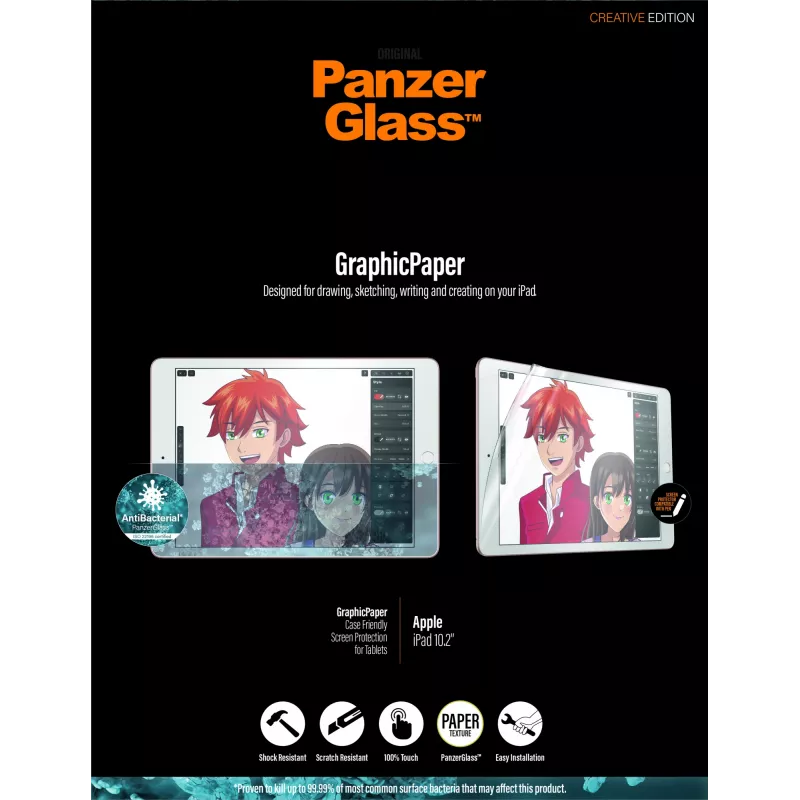 PanzerGlass ® GraphicPaper® lámina protectora de pantalla iPad 10.2″ (2019-2021)