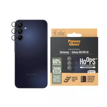 PanzerGlass ® Hoops® protector de lente de cámara transparente Samsung Galaxy A16 | A16 5G