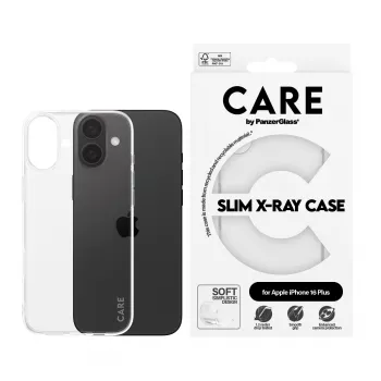 PanzerGlass CARE™ by ® X-Ray funda iPhone 16 Plus, funda, Apple, Apple - iPhone 16 Plus, transparente