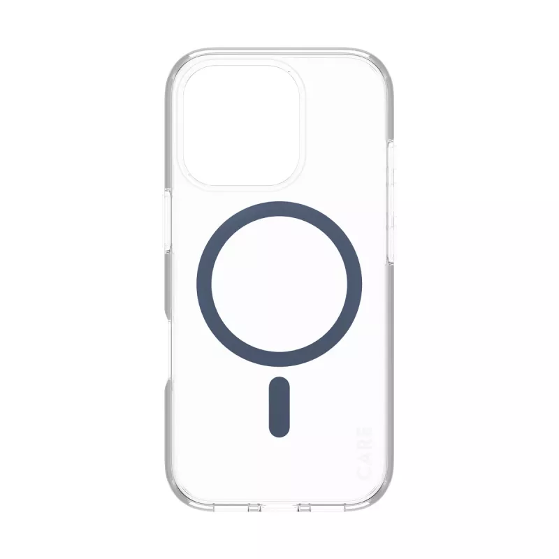 PanzerGlass CARE by Flagship funda transparente Urban Combat Blue MagSafe iPhone 16 Pro