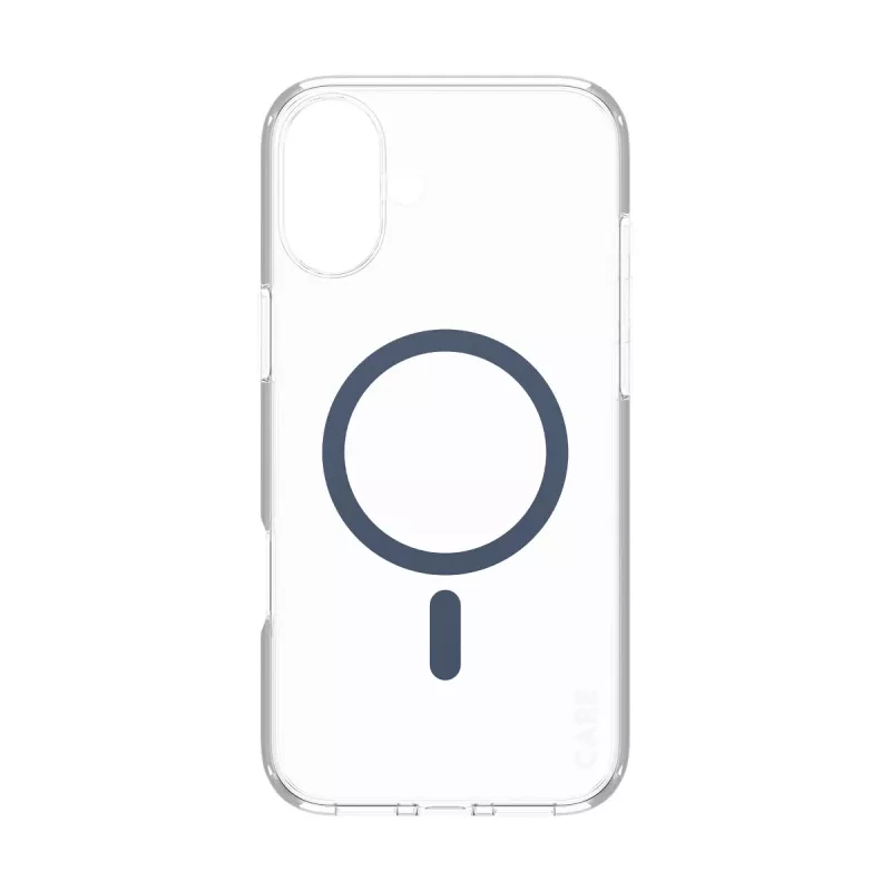 PanzerGlass CARE™ by ® Urban Combat funda transparente con MagSafe azul iPhone 16 Plus