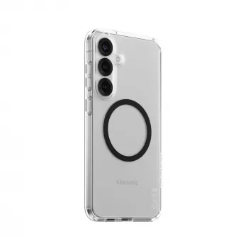 PanzerGlass CARE™ by ® Urban Combat funda transparente con negro compatible con Qi Samsung Galaxy S25+