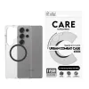 PanzerGlass CARE™ by ® Urban Combat funda, transparente, con negro Qi, compatible, Samsung Galaxy S25 Ultra