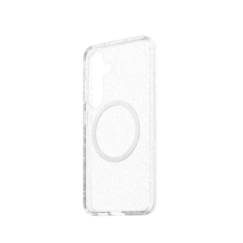 PanzerGlass CARE™ by ® Urban Combat funda Star Lit con blanco compatible con Qi Samsung Galaxy S25
