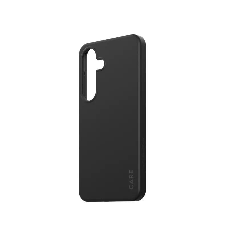 PanzerGlass CARE™ by ® funda negra con compatible con Qi Samsung Galaxy S25