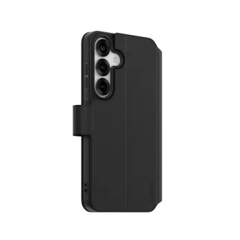Funda cartera PanzerGlass Samsung Galaxy S25 transparente con soporte