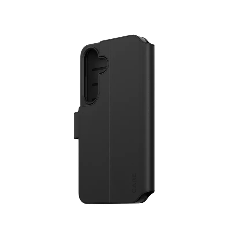 Funda cartera PanzerGlass Samsung Galaxy S25 transparente con soporte