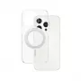 PanzerGlass CARE™ by ® funda transparente con soporte plateado y MagSafe iPhone 15 Pro