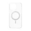 PanzerGlass CARE™ by ® funda transparente con soporte plateado y MagSafe iPhone 15 Pro Max