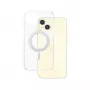PanzerGlass CARE by ® funda Feature transparente con soporte plateado y MagSafe iPhone 15 Plus