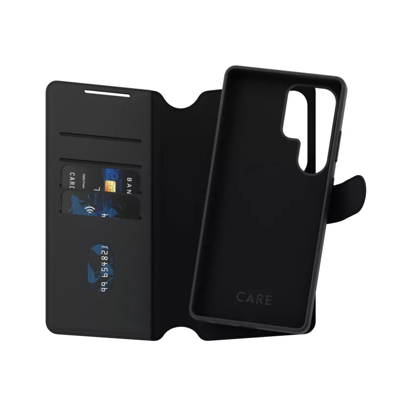 PanzerGlass CARE™ by ® funda cartera Tango 2 en 1 con compatibilidad Qi para Samsung Galaxy S25 Ultra