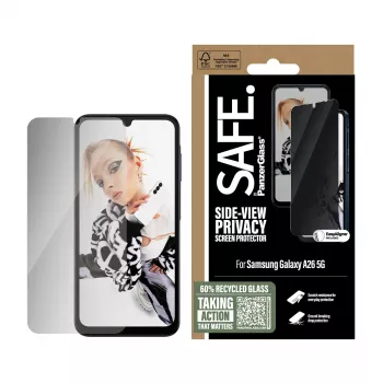 PanzerGlass SAFE. by ® protector de pantalla privacidad Samsung Galaxy A26 5G | Ultra-Wide Fit con EasyAligner